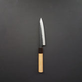 Hitohira Futana SB Kuro Nashiji Petty 135mm Cherry Wood Handle