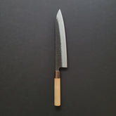 Hitohira Futana SB Kuro Nashiji Gyuto 240mm Cherry Wood Handle