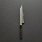 Hitohira Imojiya TH Damascus Kiritsuke Gyuto 210mm Pakka Handle (Red)