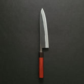 Hitohira TD Blue #2 Stainless Clad Kurouchi Gyuto 210mm Padauk Handle