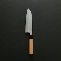 Hitohira Futana S3 Nashiji Santoku 170mm Cherry Wood Handle