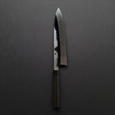 Hitohira Togashi Kyuzo White #1 Fuji Hakumon Mizu Honyaki Gyuto 240mm Taihei Ebony Handle (#058/ Saya)