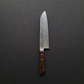 Hitohira NM Tsuchime Gyuto 180mm Imitation Mahogany Handle
