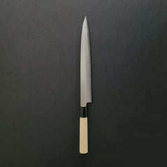 Hitohira Gorobei Blue #2 Yanagiba 270mm Ho Wood Handle (D-Shape)
