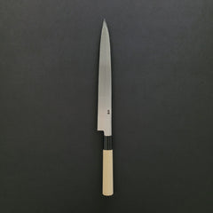 Hitohira Gorobei Blue #2 Yanagiba 270mm Ho Wood Handle (D-Shape)