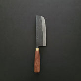 Daitoku Blue #2 Nakiri 165mm Walnut Handle