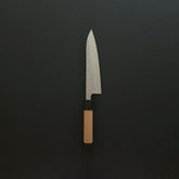 Hitohira Futana Stainless Tsuchime Damascus Gyuto 180mm Cherry Wood Handle