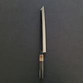 Hitohira Togashi White #1 Mizu Honyaki Kiritsuke Yanagiba 300mm Ebony Handle (Saya)