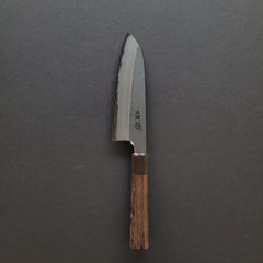 Hitohira Togashi White #2 Kurouchi Santoku Tagayasan Handle
