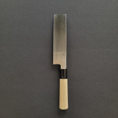 Hitohira Gorobei Blue #2 Usuba 180mm Ho Wood Handle (D-Shape)