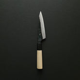 Hitohira Tosa Kurouchi Blue #2 Double Bevel Deba 120mm Ho Wood Handle