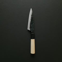 Hitohira Tosa Kurouchi Blue #2 Double Bevel Deba 120mm Ho Wood Handle