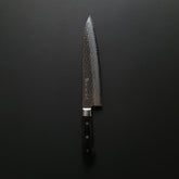 Hitohira Imojiya ST Tsuchime Damascus Gyuto 240mm Pakka Handle (Yo)