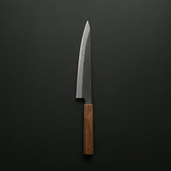 Ajikataya Nashiji White #2 Sujihiki 210mm Walnut Handle