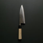 Hitohira Gorobei Blue #2 Deba 180mm Ho Wood Handle (D-Shape)
