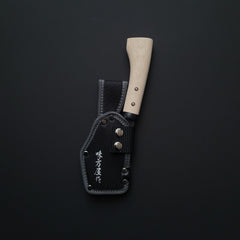 Ajikataya Kurouchi Hatchet 105mm Oak Handle (Double Bevel)