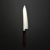 Akifusa Blue Super Migaki Gyuto 240mm Rosewood Handle
