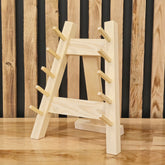 Hitohira Yellow Cedar 5 Tier Knife Rack