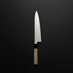Hitohira Ashi White #2 Gyuto 240mm Ho Wood Handle