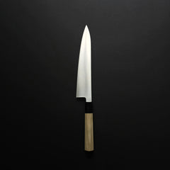 Hitohira Ashi White #2 Gyuto 240mm Ho Wood Handle