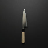 Hitohira Togashi White #2 Deba 165mm Ho Wood Handle (D-Shape/ Saya)