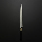 Hitohira Tanaka Mosuke Blue #1 Damascus Yanagiba 300mm Ebony Handle (Saya)