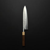 Hitohira TD SLD Tsuchime Gyuto 240mm Walnut Handle