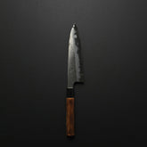 Hitohira Togashi White #1 Damascus Gyuto 210mm Burnt Yakusugi Handle