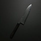 *Blemish* Konosuke LI White #1 Gyuto 225mm Ebony Handle (with Leather Sheath) (Discounted)