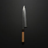 Hitohira Togashi Blue #2 Kurouchi Gyuto 240mm Cherry Wood Handle (Ebony End)