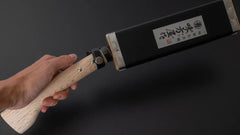 Ajikataya Old Style Hatchet 210mm Oak Handle (Single Bevel)