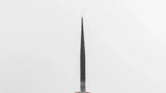 Hitohira Futana S3 Nashiji Santoku 165mm Pakka Handle (No Bolster)
