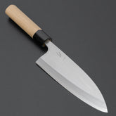 Hitohira Silver #3 Deba 165mm Ho Wood Handle (D-Shape)