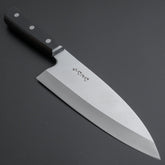 Hitohira Hiragana Deba 180mm Pakka Handle (No Bolster)