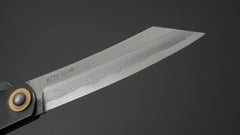 Higonokami Motosuke Folding Knife Large Brass Handle (#05B)