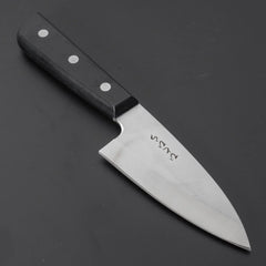 Hitohira Hiragana Deba 120mm Pakka Handle (No Bolster)