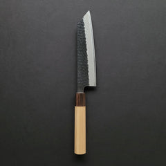 Hitohira Futana SB Kuro Tsuchime Bunka 170mm Cherry Wood Handle