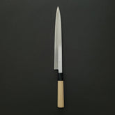 Hitohira Kikuchiyo Manzo White #3 Left-Handed Yanagiba 300mm Ho Wood Handle