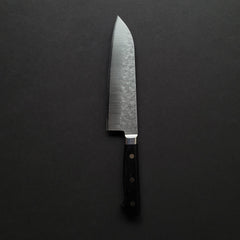 Hitohira T10 Tsuchime Santoku 170mm Pakka Handle