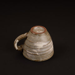 Komon Kotsuji Igayaki Hakeme White Mug