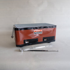 Komon Kameshima Seitojo Red BBQ Konro Teppan