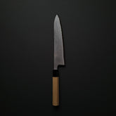 Kaneshige White #1 Etched Gyuto 210mm Ho Wood Handle