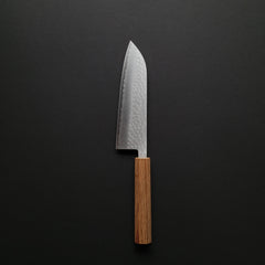 Hitohira NM Tsuchime Santoku 170mm Enju Handle
