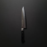 Hitohira Imojiya ST Tsuchime Damascus Gyuto 210mm Pakka Handle (Yo)