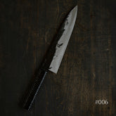 *PRE-ORDER* Tosho x Funaki White #2 Kurouchi Gyuto 250mm Urushi Rattan Wrap Handle (Ivan Polished / #006)