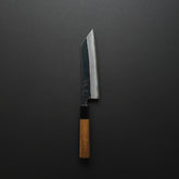 Hatsukokoro Blue #2 Kumokage Bunka 180mm Teak Handle