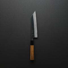 Hatsukokoro Blue #2 Kumokage Bunka 180mm Teak Handle