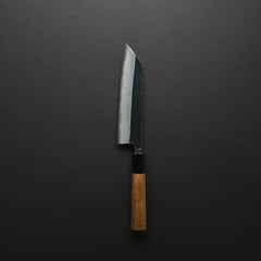 Hatsukokoro Blue #2 Kumokage Bunka 180mm Teak Handle