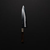Hitohira Tanaka Kyuzo Blue #1 Migaki Gyuto 240mm Ziricote Handle (Extra Height)