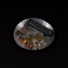 Crane Culinary 100mm Hammered Tin Wiped Dish